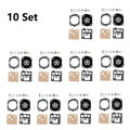 10x Carburetor Rebuild Kit for Walbro K22-HDA (Chainsaw)