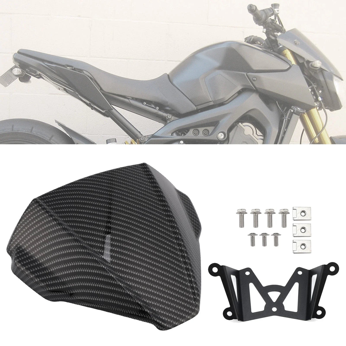 Windshield for Yamaha MT-09 (2021–2023) Simulated Carbon