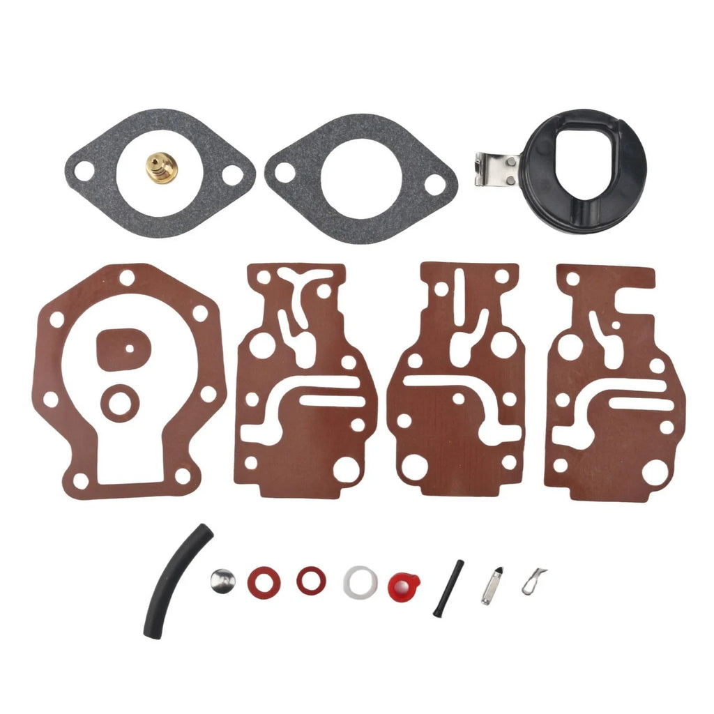 Carburetor Kit with Float for Evinrude Johnson 6-20 HP Engine