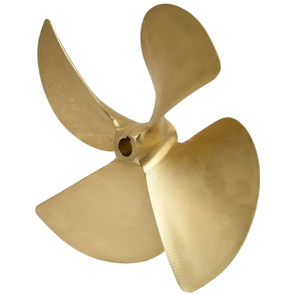 ACME Boat Nibral Propeller 3049 - LH 17 X 19.5P 0.150 Cup 4 Blade