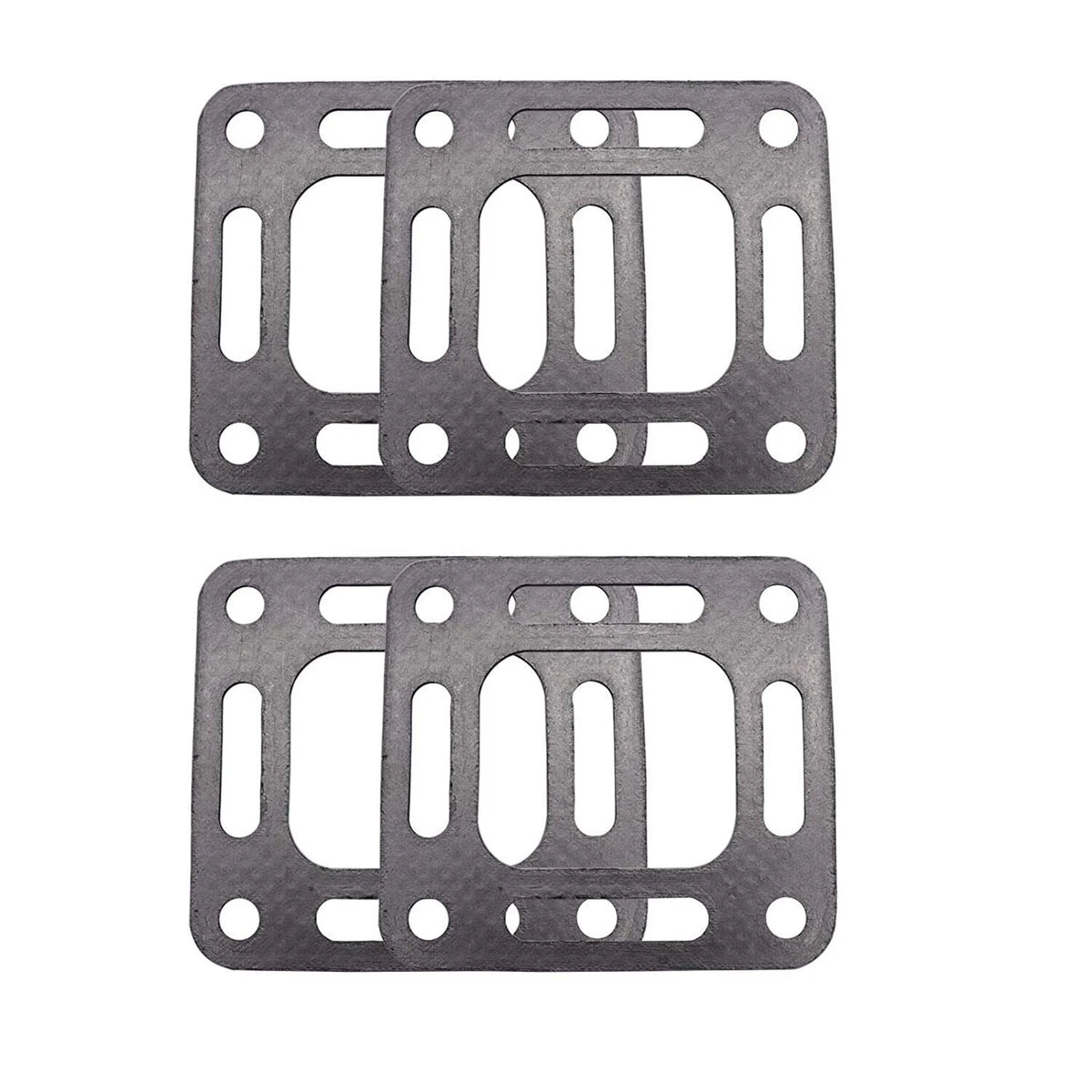 For Mercruiser 4.3 5.0 5.7 350 Exhaust Center Riser Elbow Manifold Gaskets 4Pcs