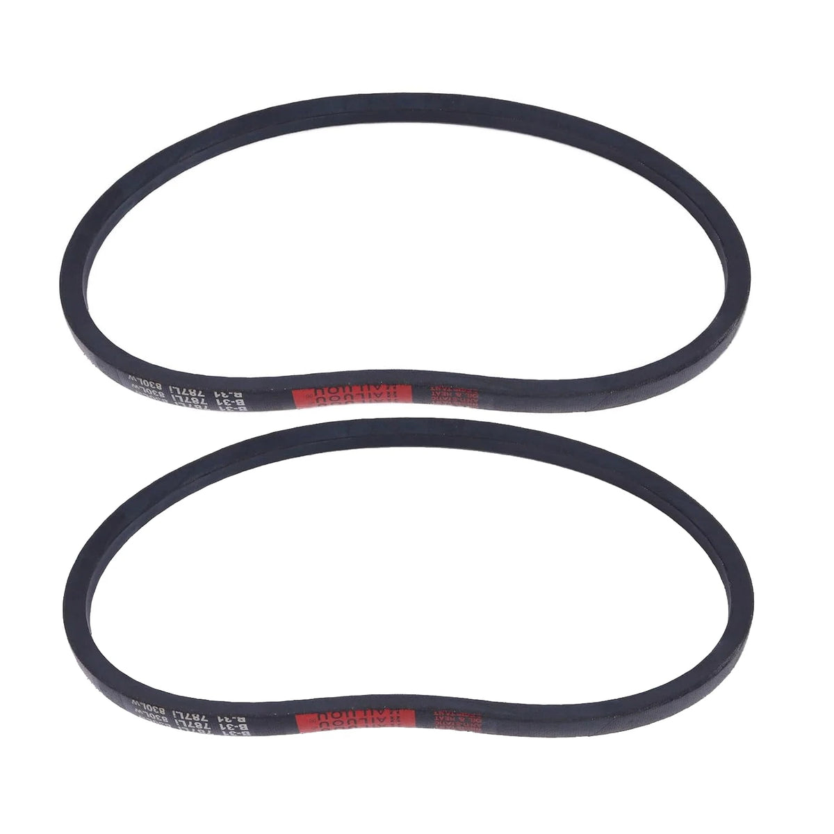 2Pcs PTO Shaft Belt 66101-25080 for Kubota G1700 G1800 G1900 G2000-S GT750 GT850