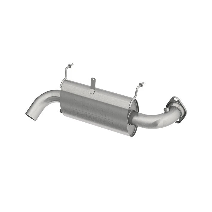 MBRP Single Slip-On System with Oval Sport Muffler for Polaris RZR 1000