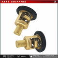 2 Pcs Thermostat for Johnson Evinrude 378065 393659 434841 437414 5005440 508626