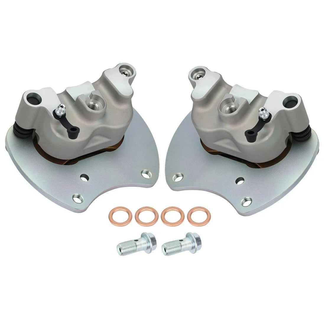 Rear Brake Calipers & Pads for Polaris RZR Turbo S 4 (2021) #1913219 #1913220