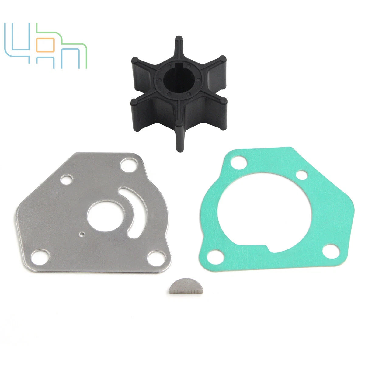 Water Pump Impeller Kit for Suzuki DT8C DT9.9C 17400-92D01-00 0 17400-92D01 Boat