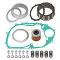 Clutch Friction & Steel Plates w/Gasket for Yamaha XVS650 V-Star 650 (1998–2016)