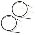 2X Snap-In Throttle/Shift Control Cable 14' for Johnson Evinrude (1970–2023) 0173114