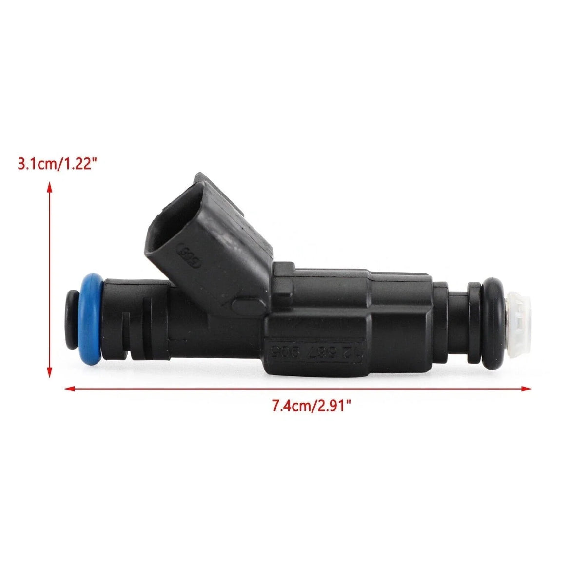 8X Fuel Injectors for Mercruiser-Volvo Penta 5.0L-5.7L (0280158165, 21141691, 3858969)