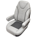 Godfrey Monaco Pontoon Boat Reclining Helm Seat 485966 - Quilted Gray