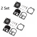 Set of 2 Carburetor Repair Kits for Stihl 009 010 011 012 011AV (C1S-S1A, RB-11)
