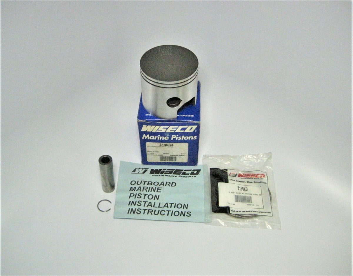 Wiseco 3140S3 Mercury V6 2L Marine Boat Outboard Engine Motor Piston Kit