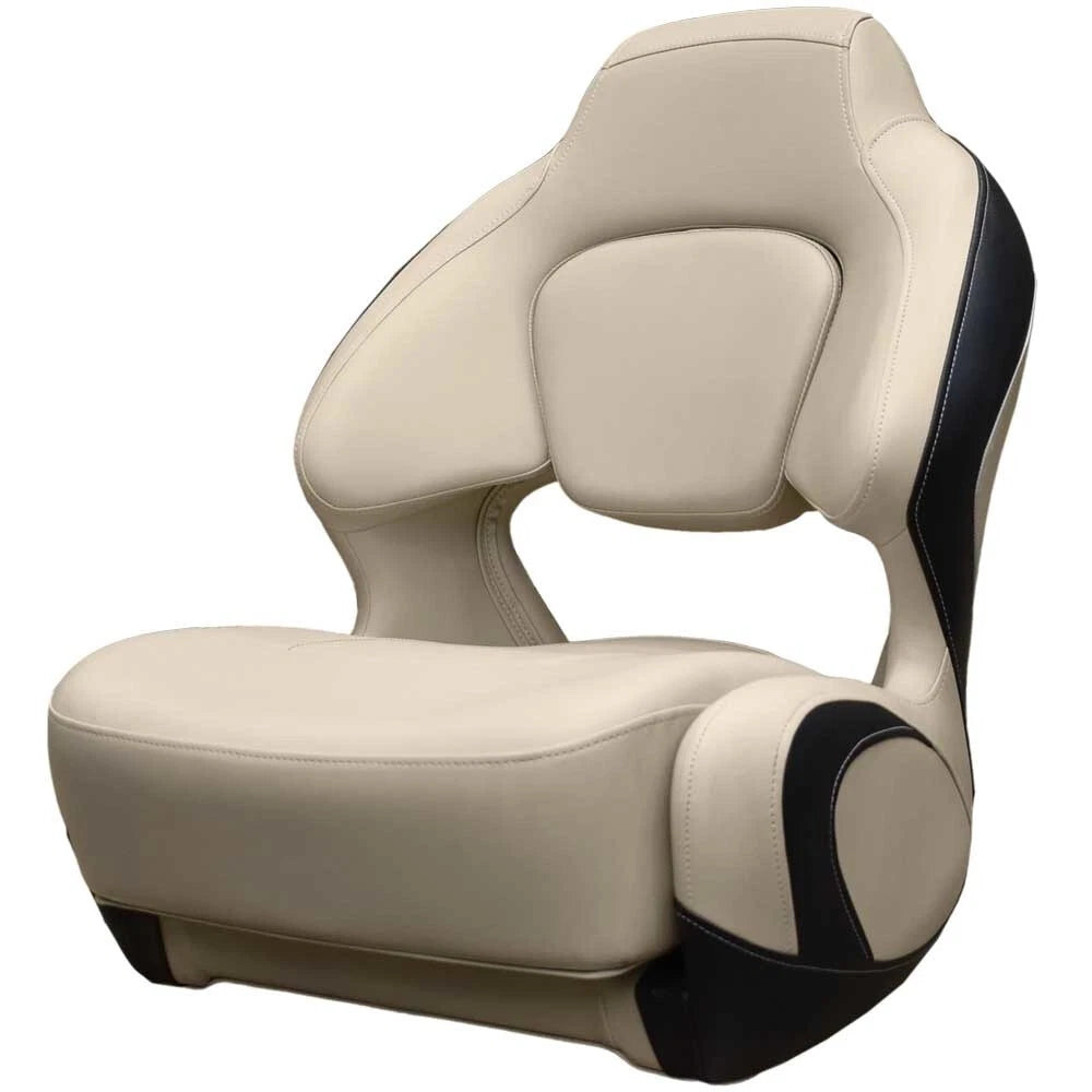 Chaparral Boat Captains Helm Seat 31.00971 - Tan Dark Brown