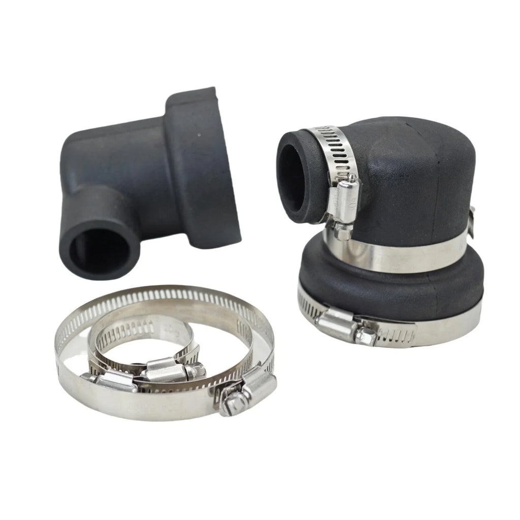 Set of 2 Heat Exchanger End Caps for Bowman 3186NP Volvo 861608 (28mm & 70mm ID)