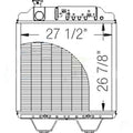 Radiator Fits Holland 8770 G190 Fits Ford 86012173 89821616 9821616 86013263