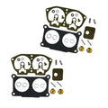 For Yamaha 2pcs Outboard Carburetor Kit 115-215 HP 1986-1995 6E5-W0093-06-0 0