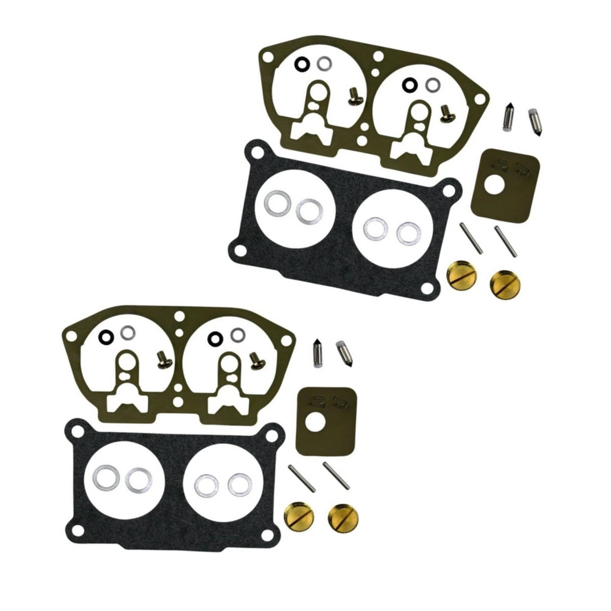 For Yamaha 2pcs Outboard Carburetor Kit 115-215 HP 1986-1995 6E5-W0093-06-0 0