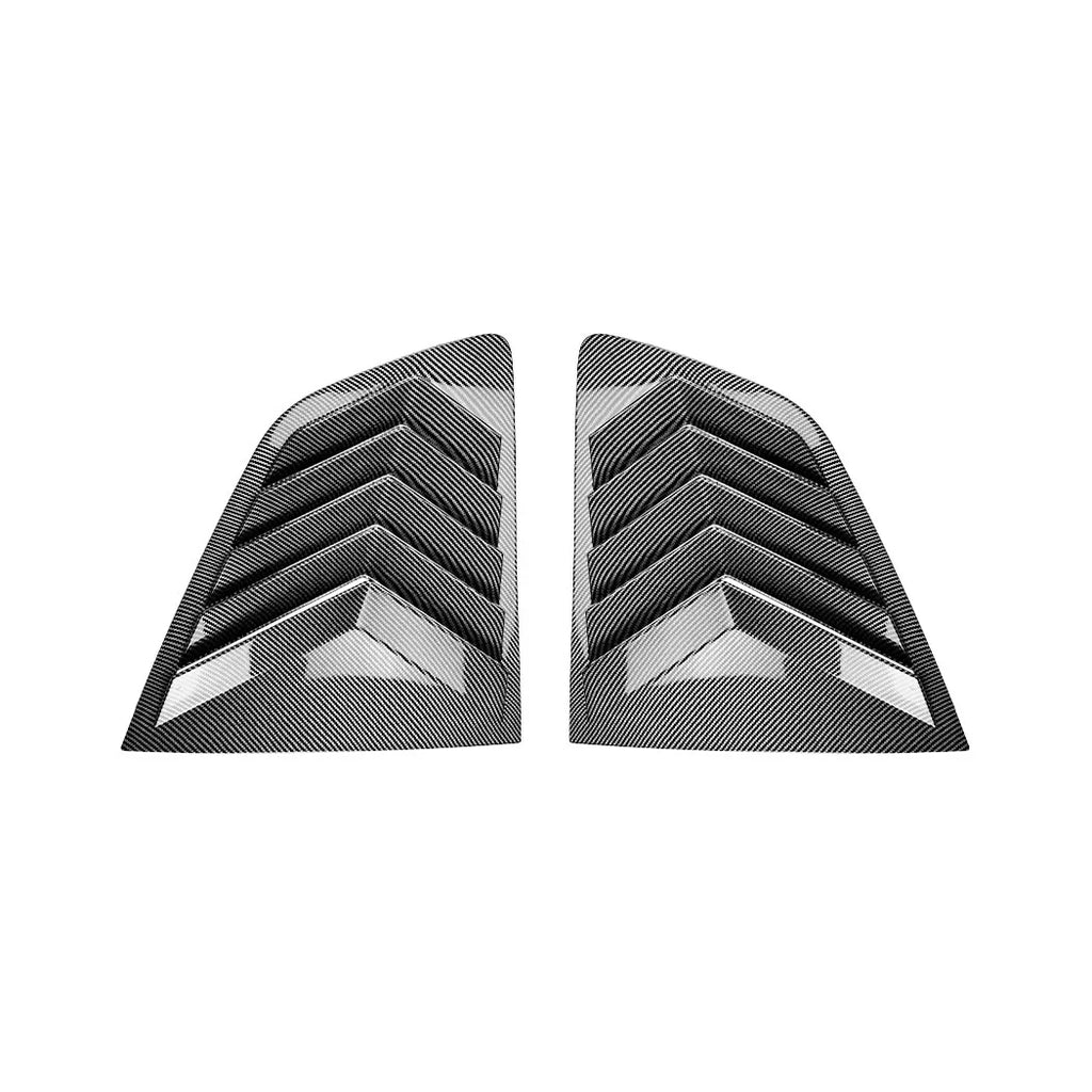 Carbon Look Rear Quarter Window Louver Scoop Vent Cover for BMW X3 G01 (2018–Present)