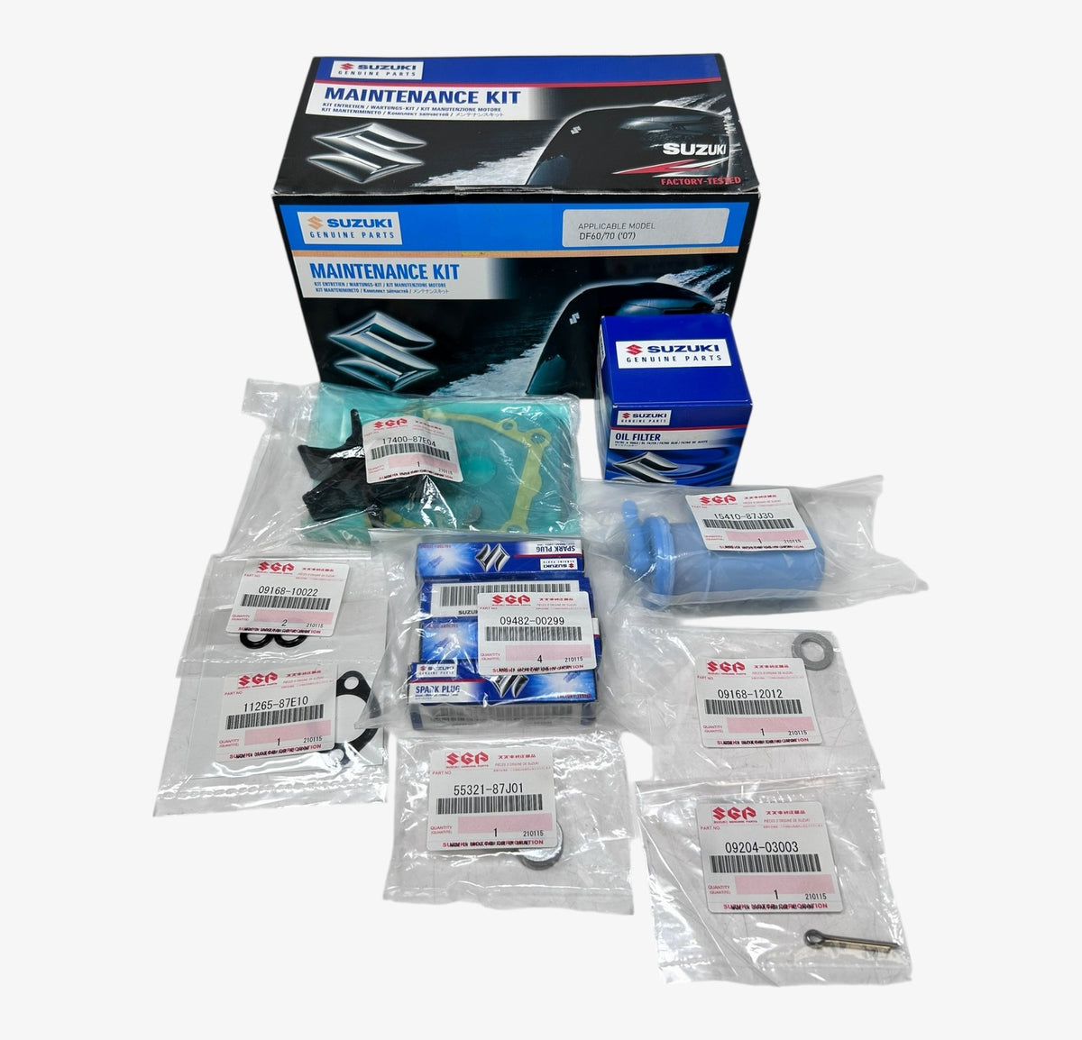 Suzuki 17400-99871, Maintenance Kit Assembly DF60/DF70 ('07), OEM