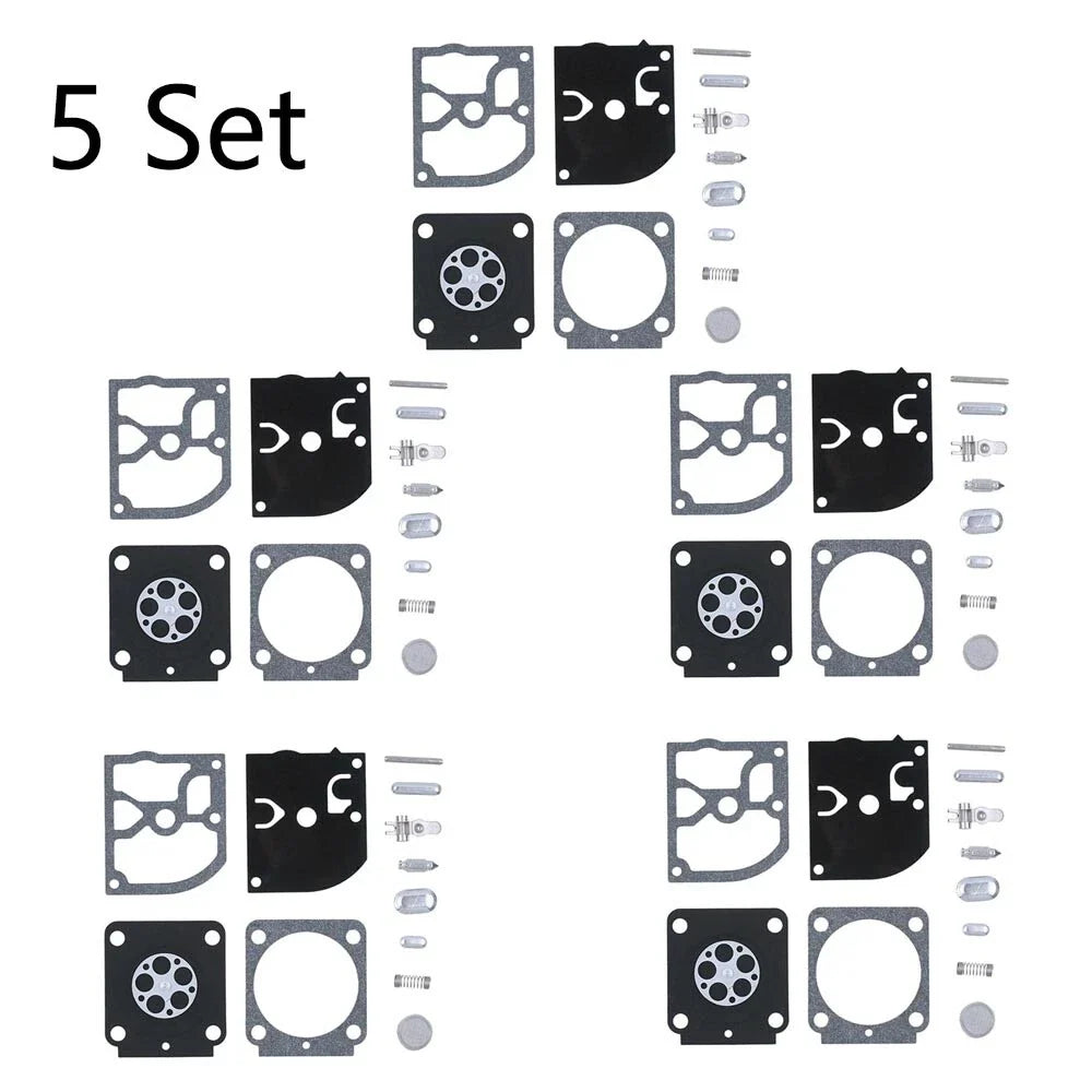 Set of 5 Chainsaw Carburetor Repair Kits for Stihl MS171 MS181 MS201 (Zama RB-99 RB99)