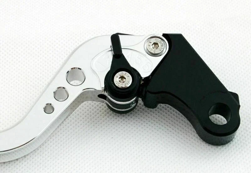 Long Brake Clutch Levers for Suzuki GSXR600 GSXR750 GSXR1000 (2005–2010) Silver
