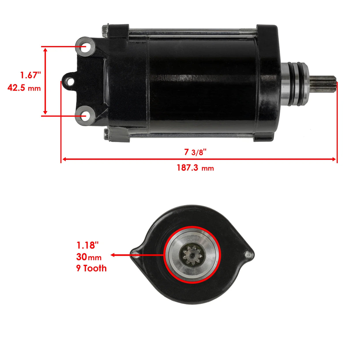 Starter for Seadoo Sportster 951cc (2000–2006) 951