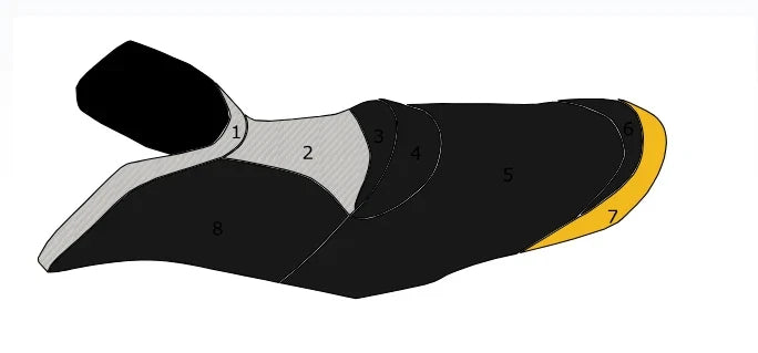 Seat Cover for Sea-Doo RXT-300, RXT-X aS 260, RXT 260, Wake Pro (2016-2017)