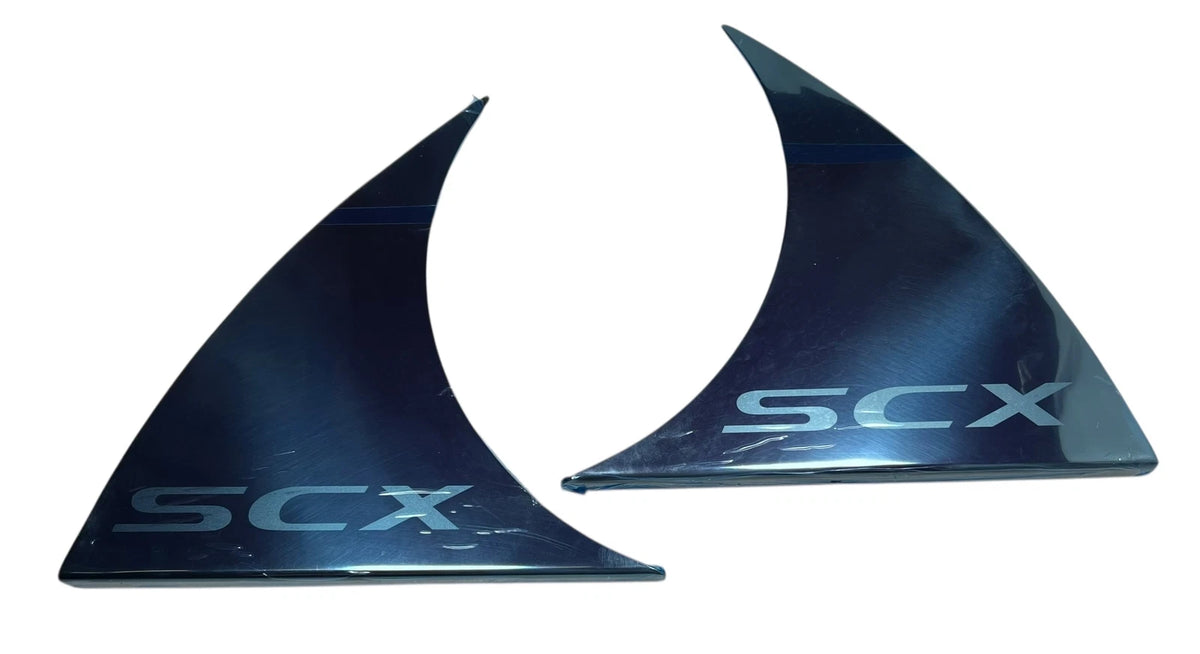 Starcraft SCX Boat Windshield Metal Trim, Port & Starboard,, 2 Piece Set