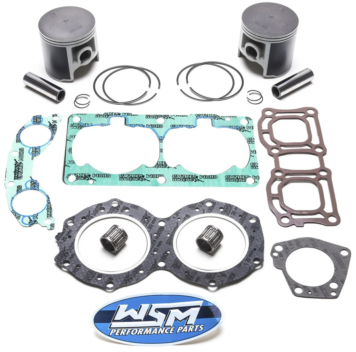 Top End Rebuild Kit for Yamaha Wave Raider 700 701 (1996–1999) - Piston, Gasket Std