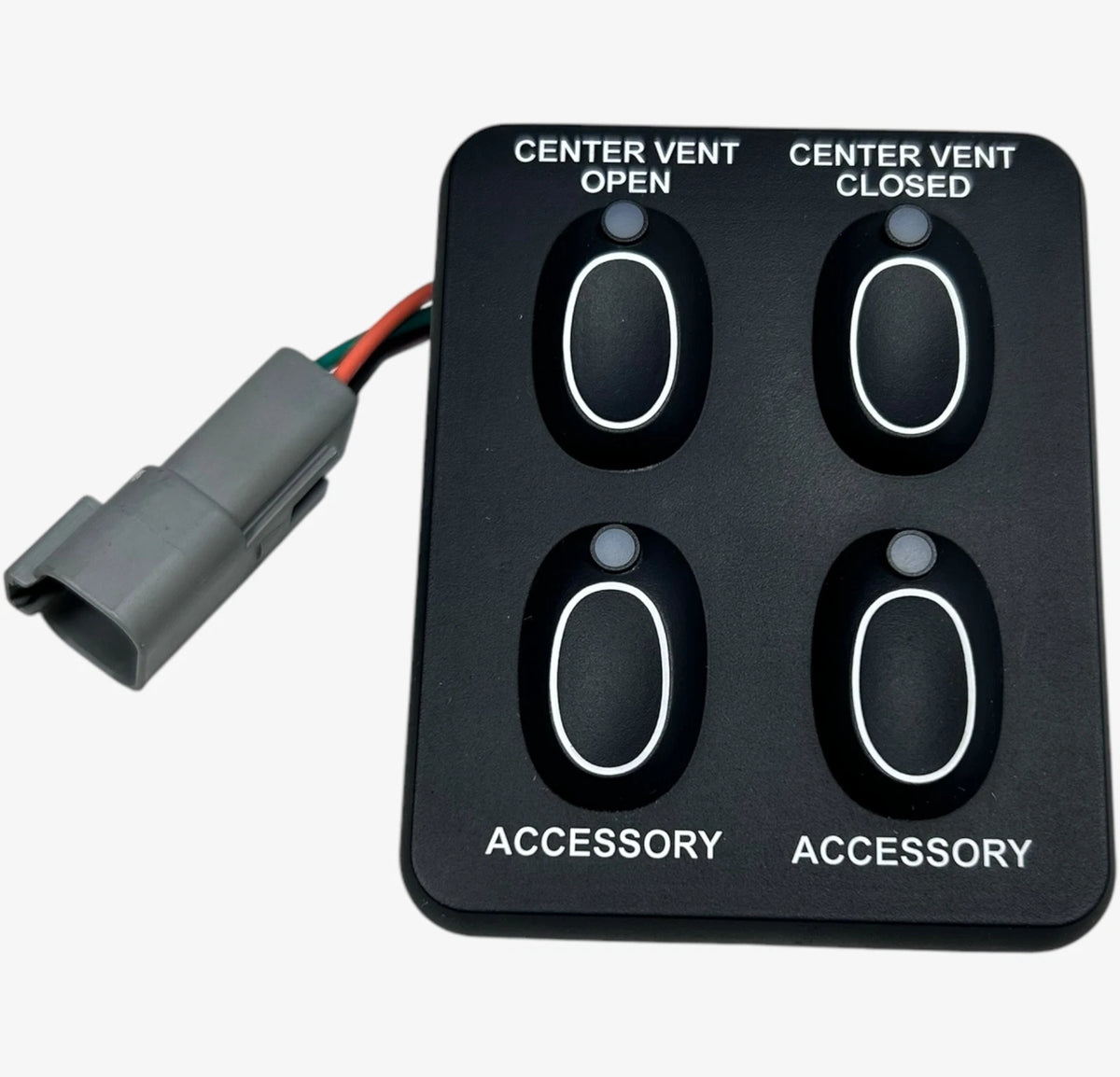 Pursuit Boats 329828, Helm Center Vent 4 Position Switch Panel