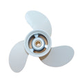 For Outboard Motor Propeller 63V 45945 00 Equivalent 9.25x9 3 Blade White
