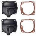 2X Float Chamber Carb Bowl 343870 for OMC Johnson/Evinrude 90-175hp (90-99)