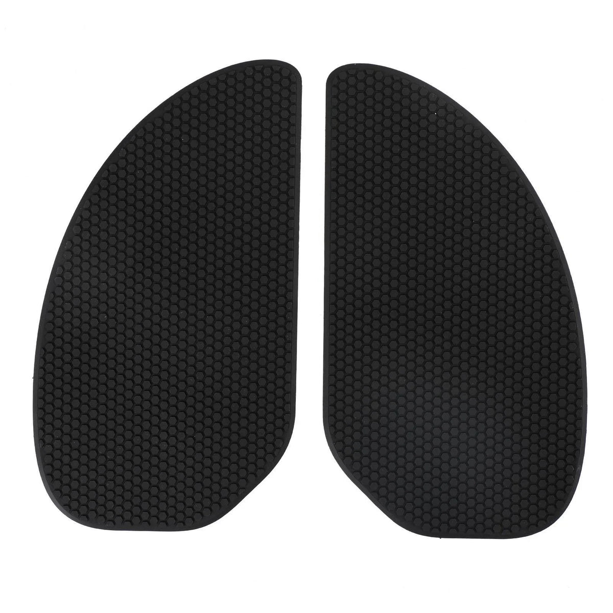 2X Side Tank Traction Grip Pads for Cafe Racer Custom Bobber Chopper T9