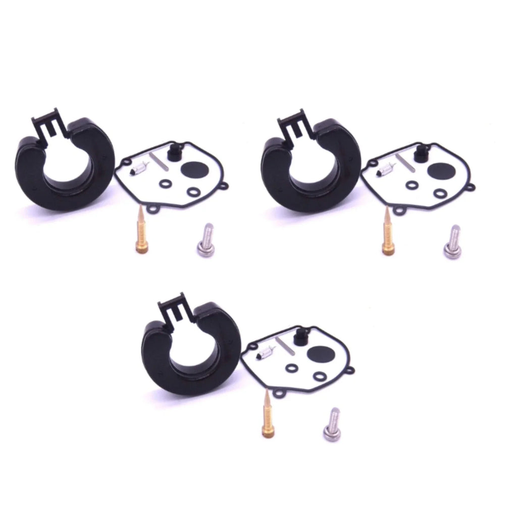 Set of 3 Carburetor Kits for Tohatsu 25-30 Hp (Replaces 346-87122-0)