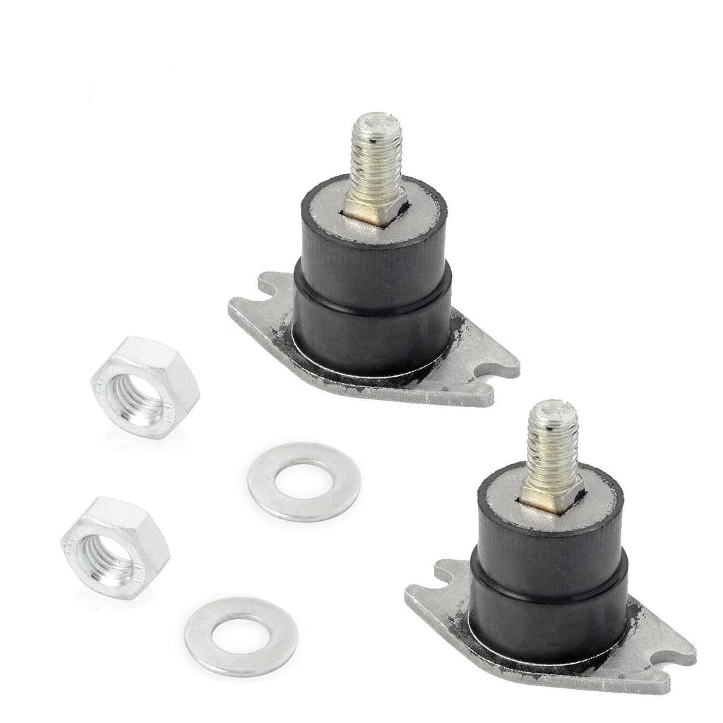 Set of 2 Upper Side Rubber Motor Mounts for Johnson Evinrude (OMC 303879, 325974)