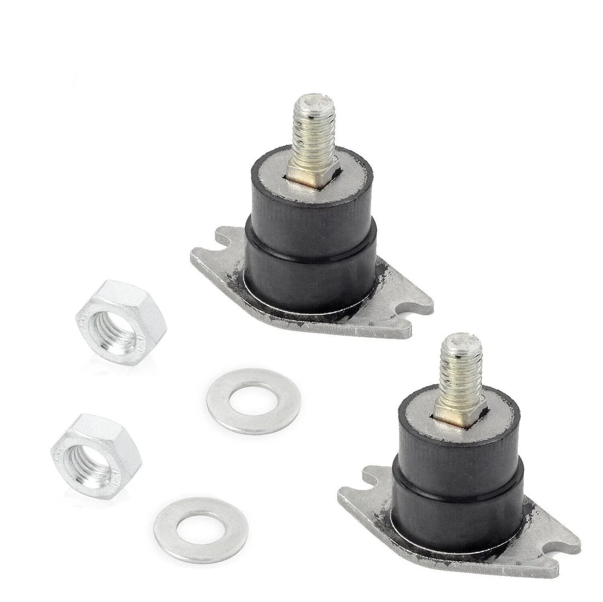 Set of 2 Upper Side Rubber Motor Mounts for Johnson Evinrude (OMC 303879, 325974)