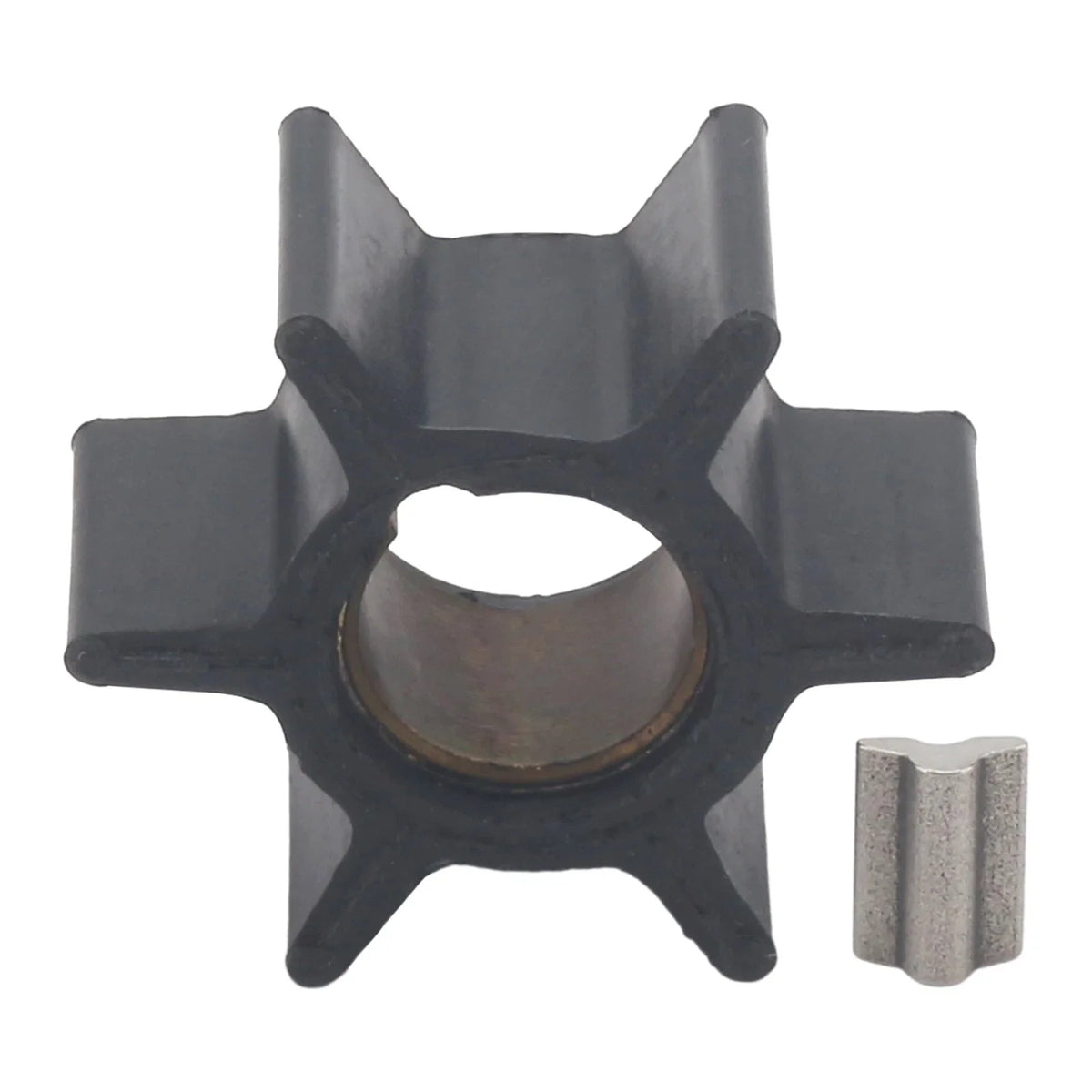 Water Pump Impeller & Key for Mercury 3.5 3.9 5 6 HP (2-Stroke) (47-22748)