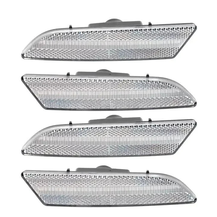 4X Clear Bumper Turn Signal Lamp Side Marker Light for Chrysler Crossfire (2004–2008)