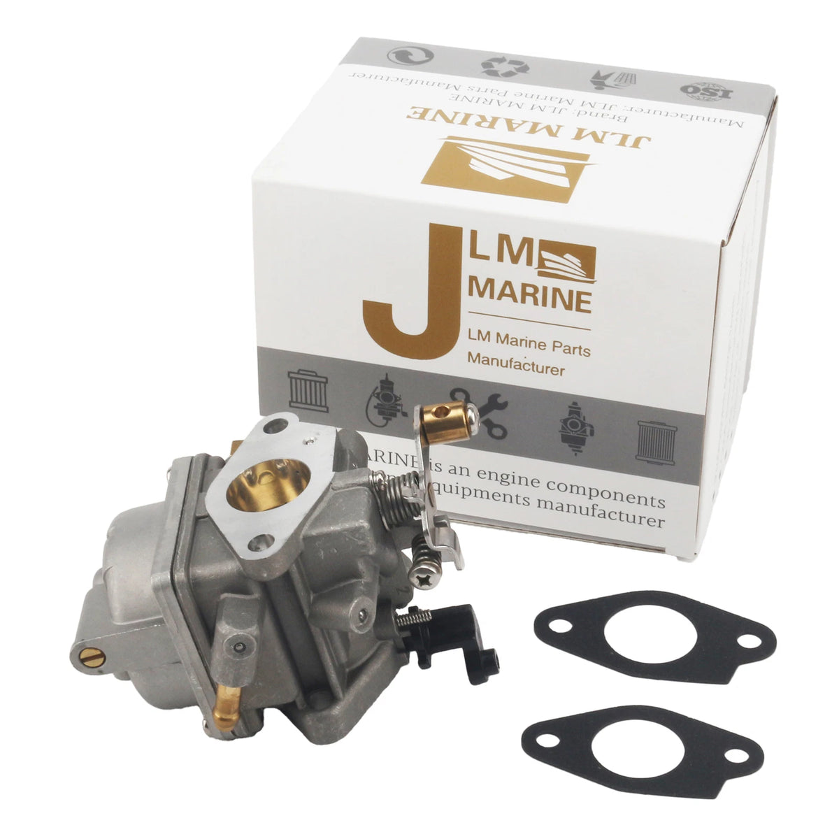 6BX-14301 Outboard Carbs Carburetor with Gasket for Yamaha Marine Outboard Motor