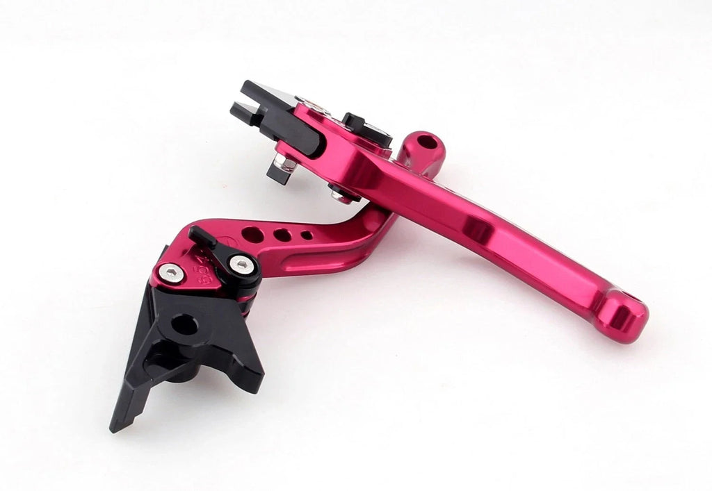 Short Brake Clutch Levers for Honda CBR500R (2013–2014) Red