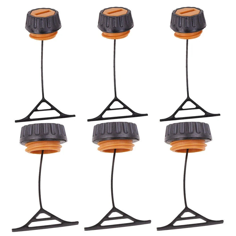 3X Gas Fuel Cap & 3X Oil Cap for Stihl 038 021 023 024 025 034 (N/A)