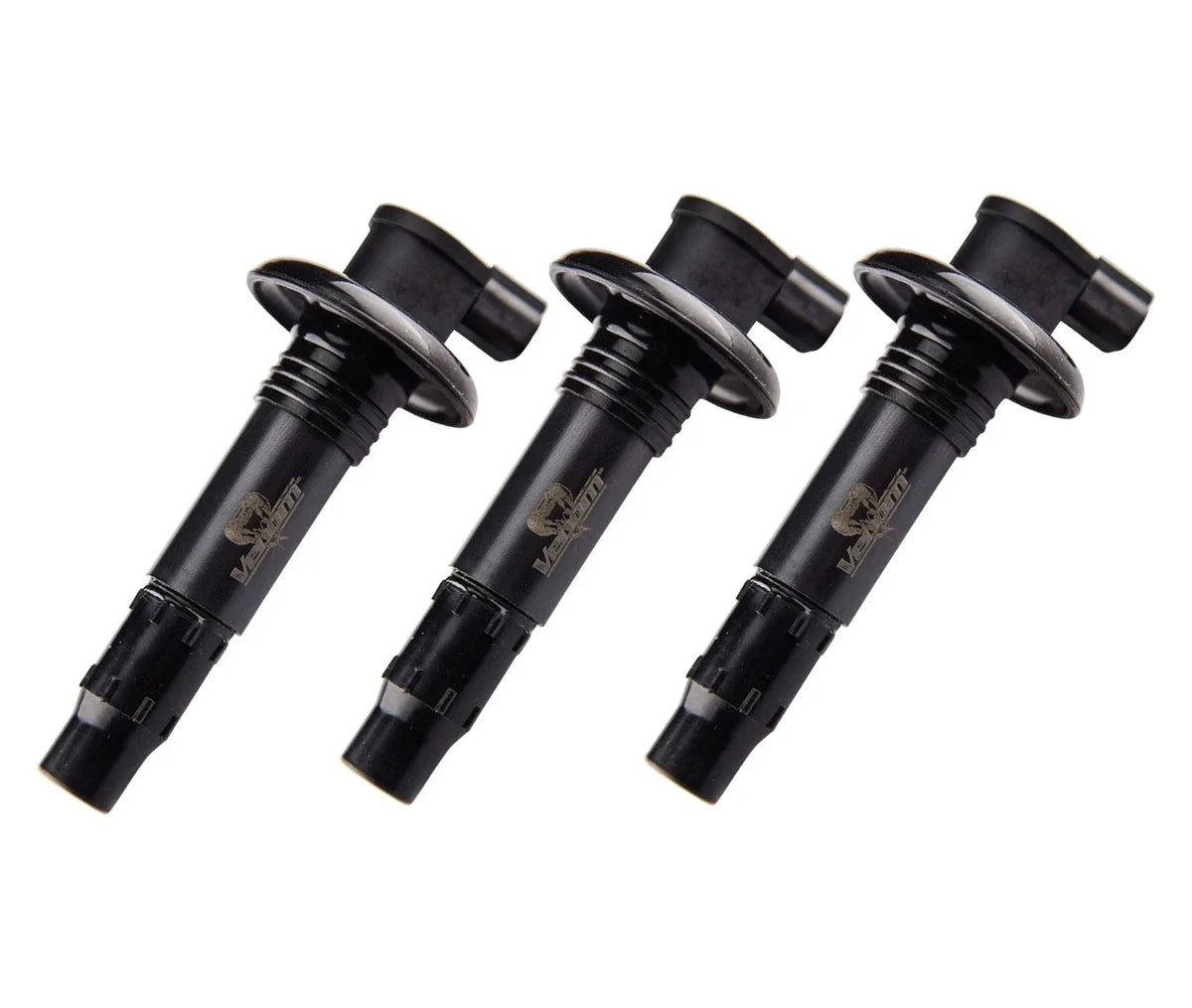 3-Pack Ignition Coil & Plugs for SeaDoo 4-Tec Speedster Challenger Wake (150-210)