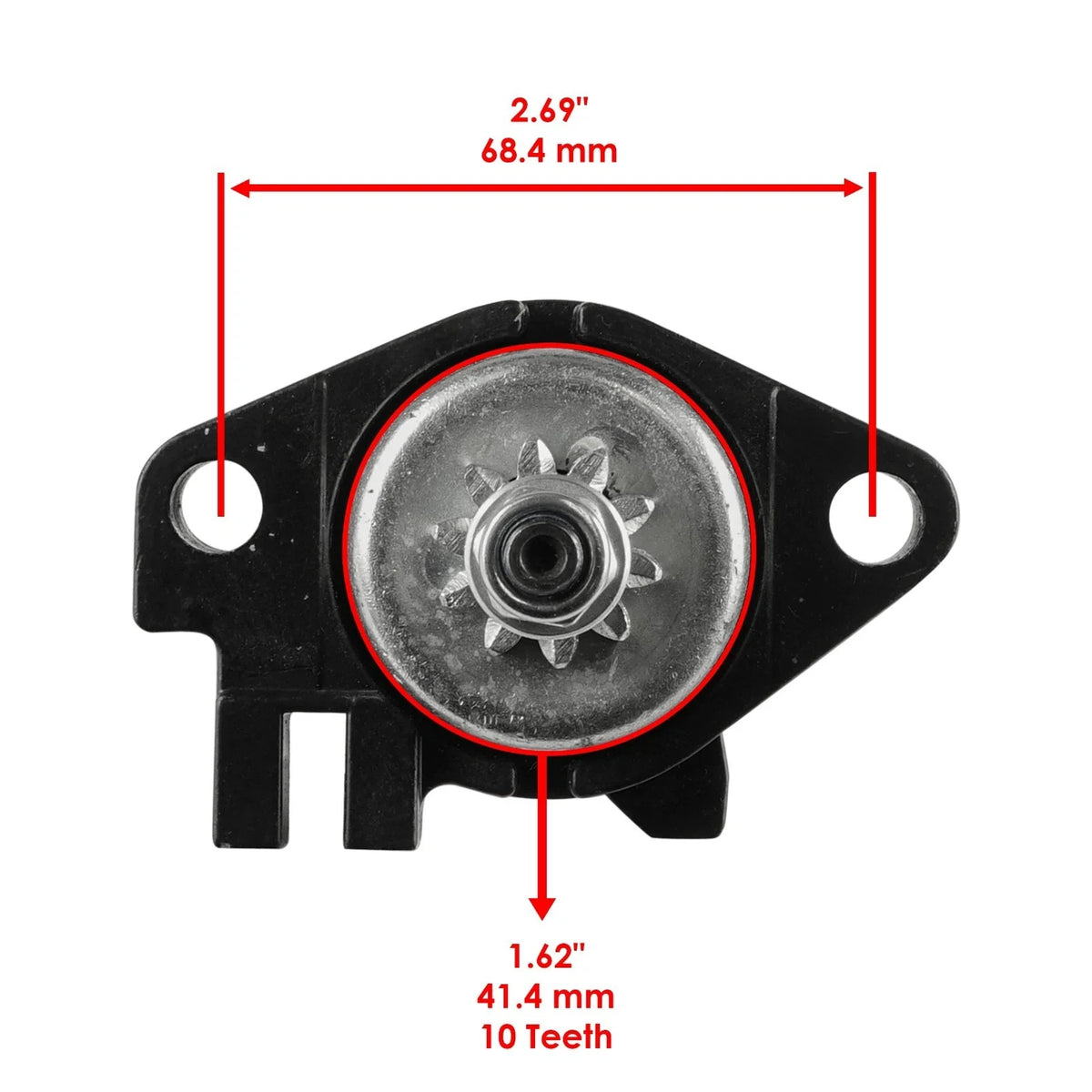 Starter for Evinrude Johnson Outboard E10R 9.9HP (1990–1993)