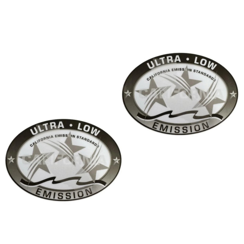 Set of 2 Outboard Graphic Sticker Decals for California DOT (3 Star)