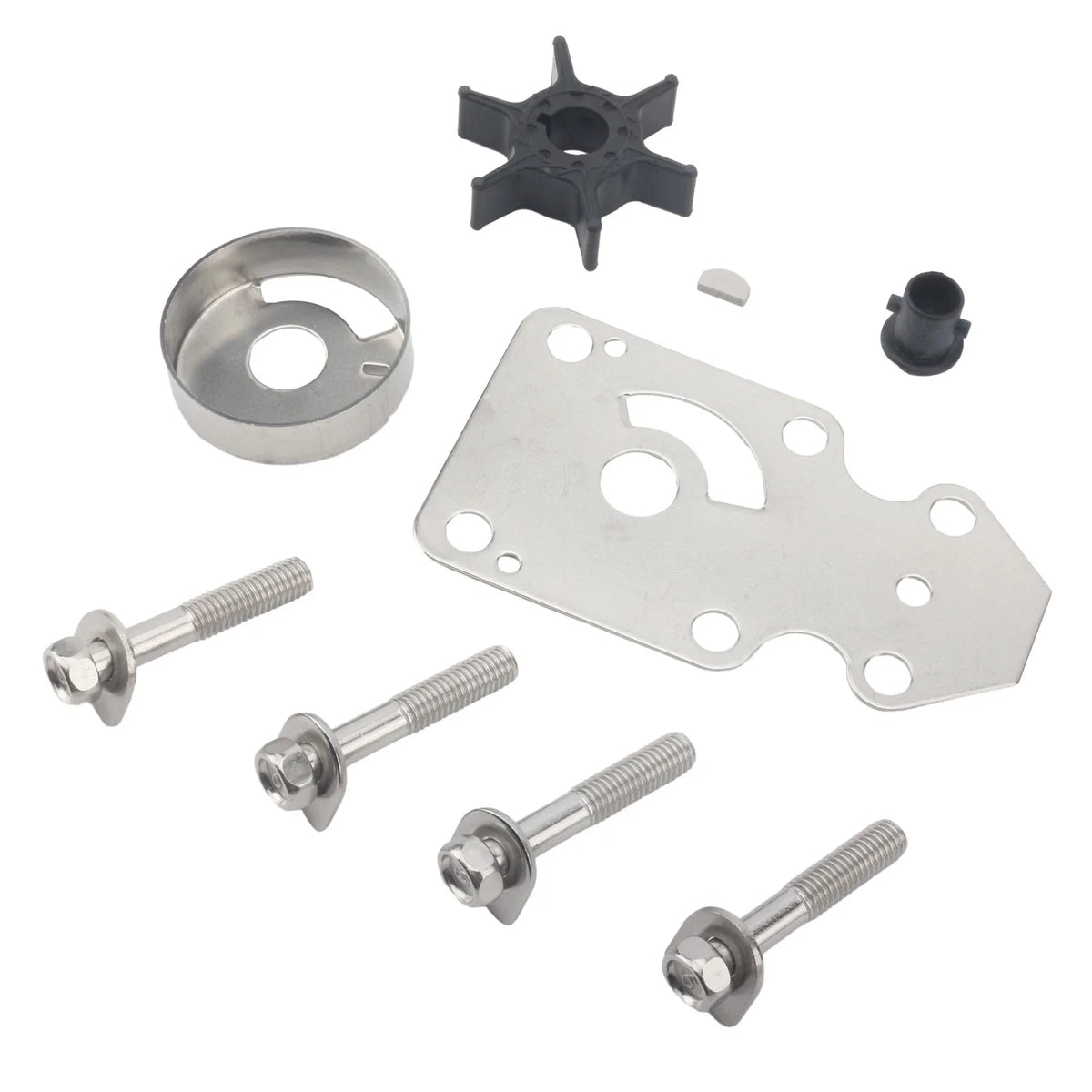 Water Pump Repair Kit for Yamaha Outboard F 9.9 15 HP (4-Stroke) (63V-W0078-00)