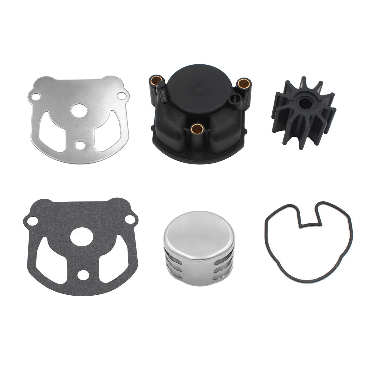 Water Pump Impeller Kit for Johnson Evinrude 4.6 5 5.7 5.8 7.5L Outboard 0984461
