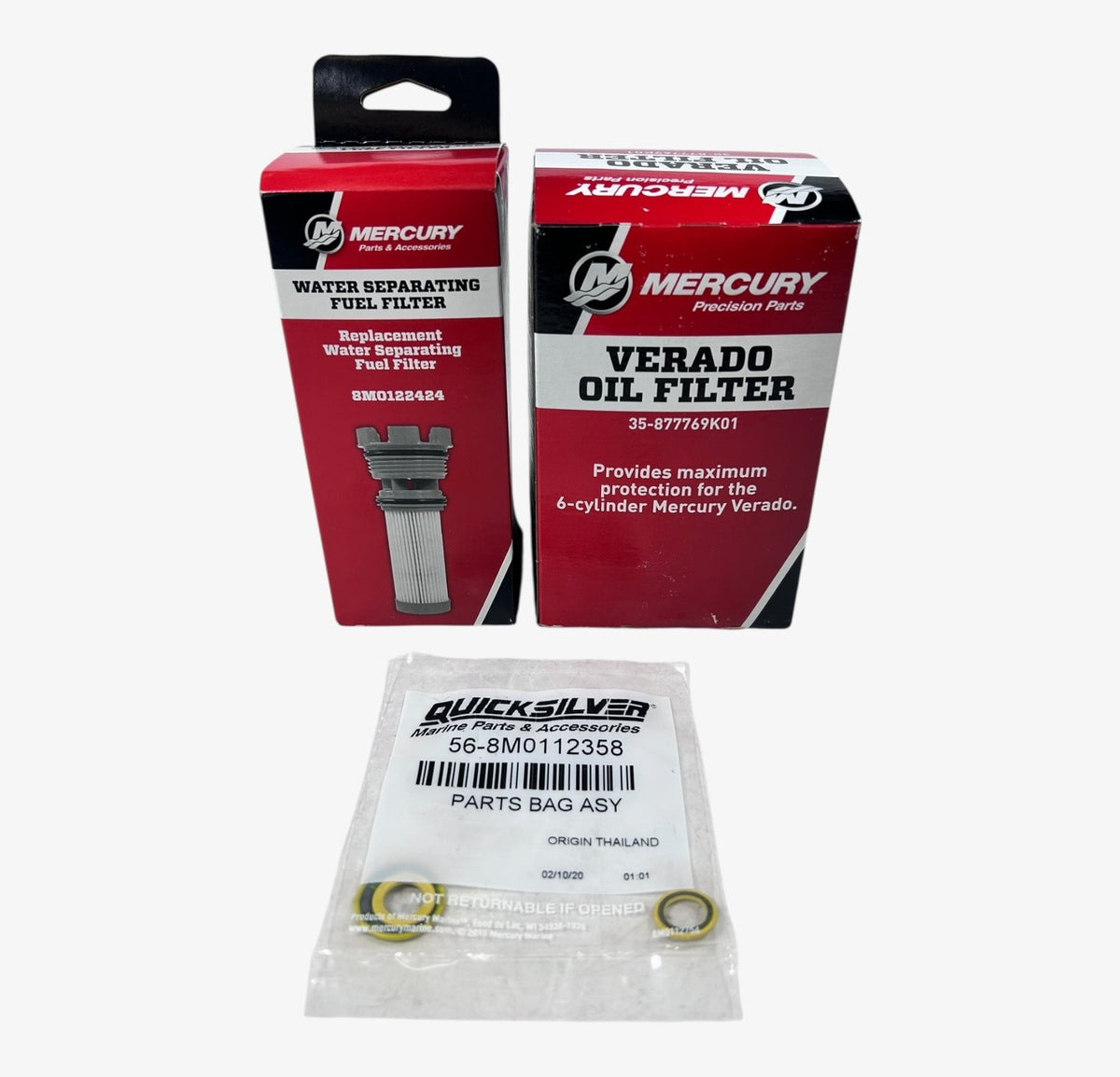 Mercury Marine 8M0097858, 100 Hour Maintenance Kit for 200-300 HP L6 Verado