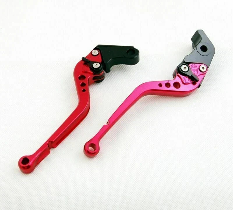 Long Brake Clutch Levers for Suzuki GSXR600 GSXR750 GSXR1000 (2005–2010)