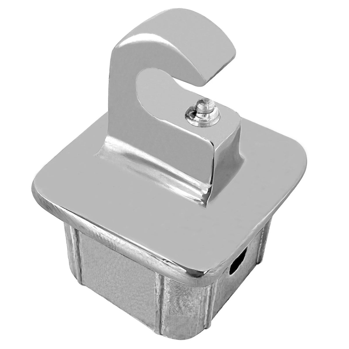 Marine Grade Square Slide Cap Stainless Steel Mirror Polished 2.6x2.1x4.4cm