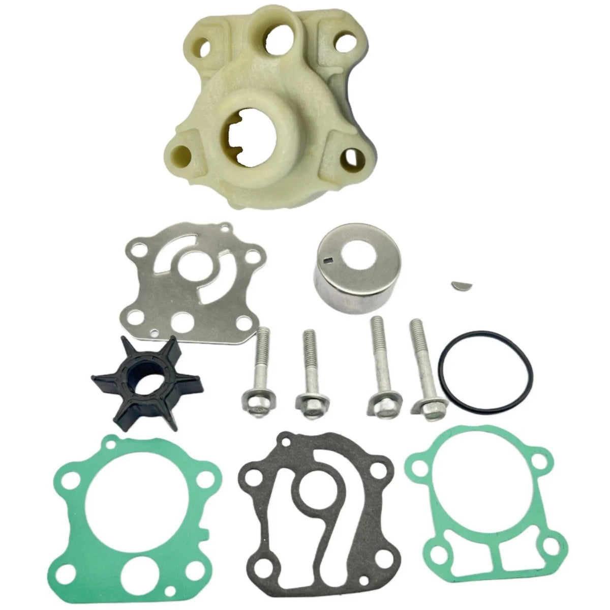 Water Pump Impeller Housing Kit for Yamaha 2-Stroke 60hp 70hp (6H3-W0078-00)
